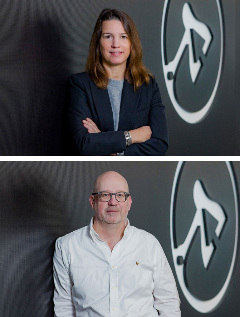 Vanessa Stützle (CEO), Ansgar Weber (CCO)